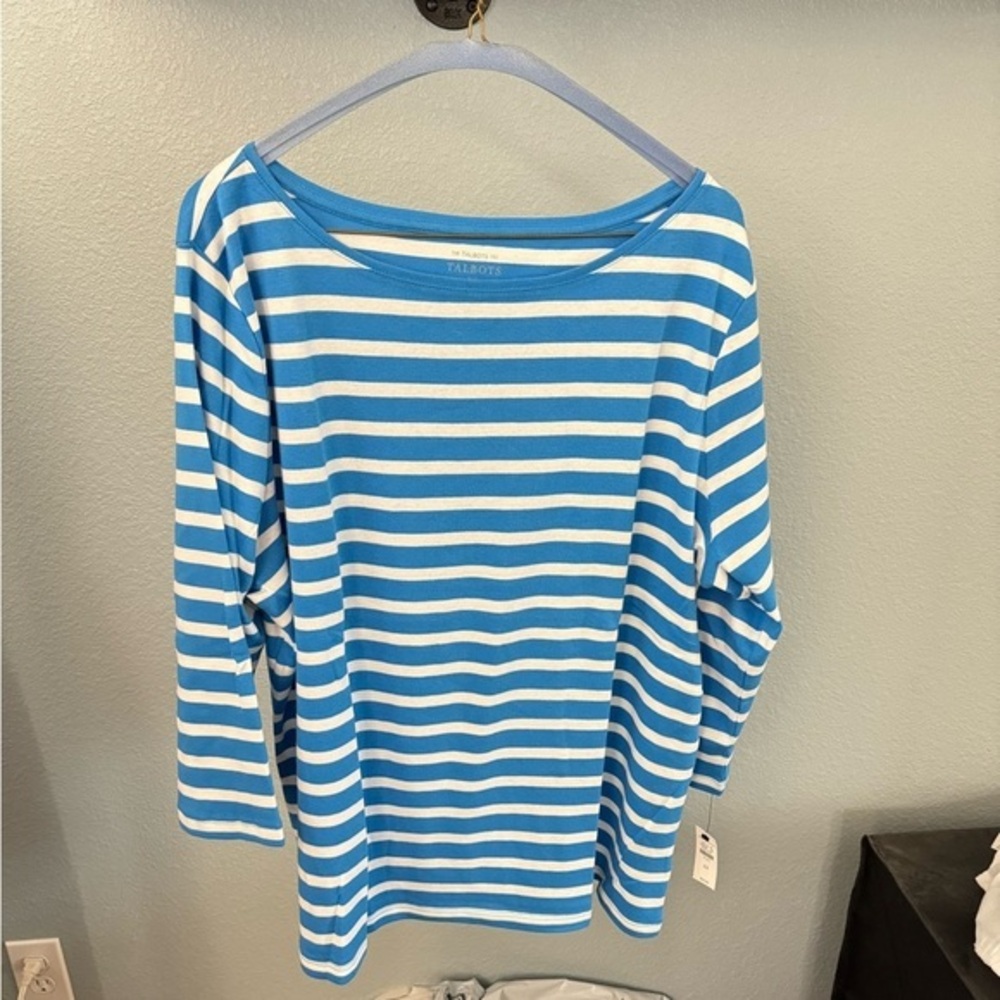Talbots 3/4 sleeve tee